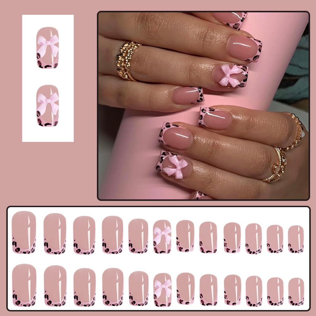 Short Nude Pink Nails