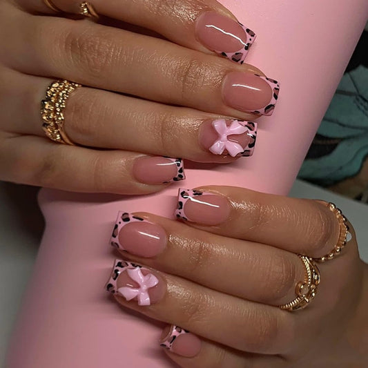 Short Nude Pink Nails