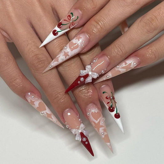 Long Almond Nails