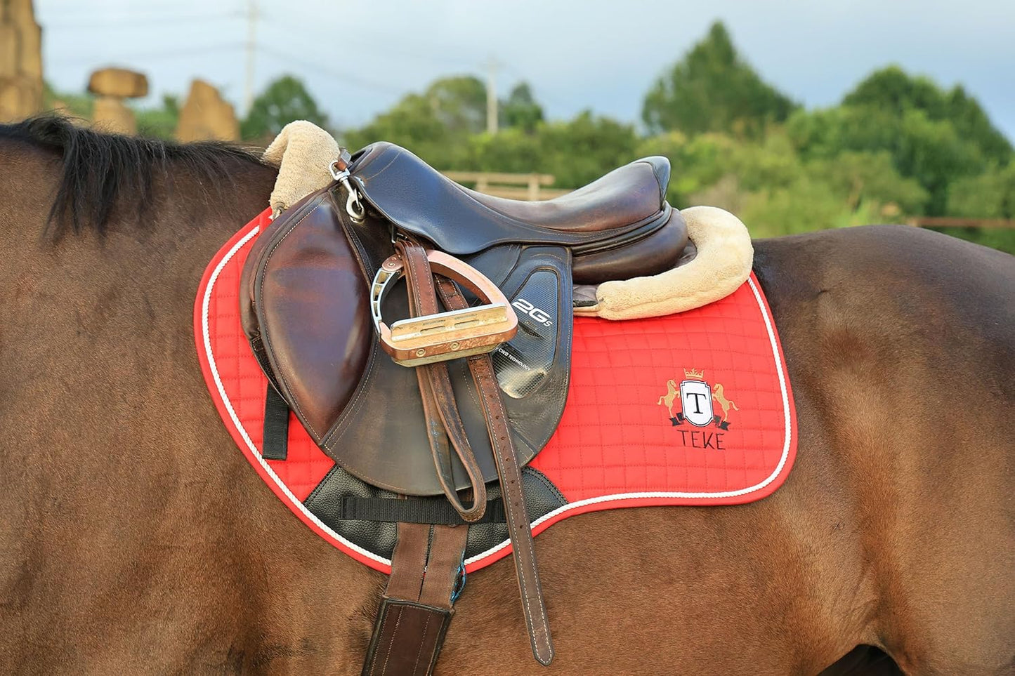 English Saddle Pad – 100% Cotton